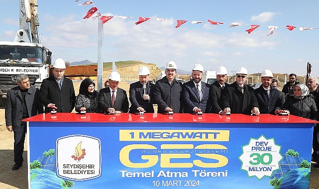 Başkan Altay Seydişehir GES’in Temel Atma Programına Katıldı