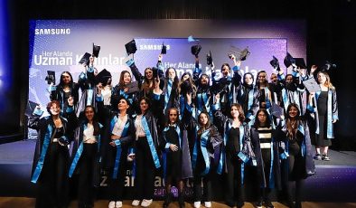Samsung Türkiye Kadın Teknisyen Eğitim Programı’nın üçüncü dönem mezunları sertifikalarını aldı