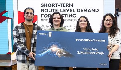 Samsung’un UNDP Türkiye iş birliğiyle hayata geçirdiği Innovation Campus programının mezunları projelerini sundu