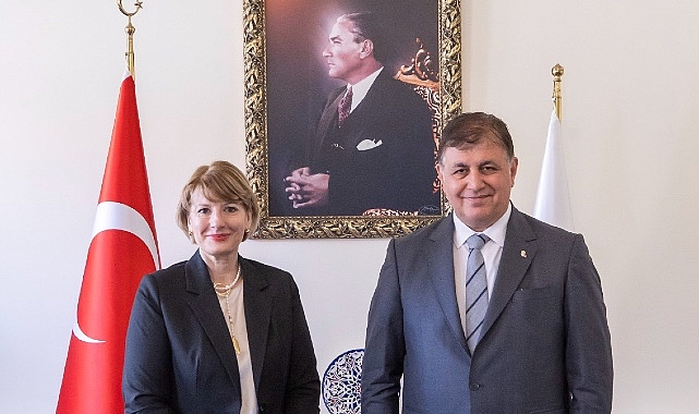 Başkan Tugay Birleşik Krallık Türkiye Büyükelçisi’ni ağırladı