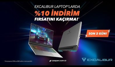 Excalibur Gaming Laptoplarda Nisan Ayına Özel %10 İndirim Fırsatı